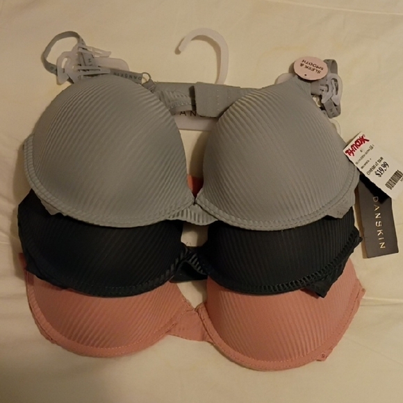 Danskin Other - Danskin Ribbed Bra Trio - Pink, Black, Gray